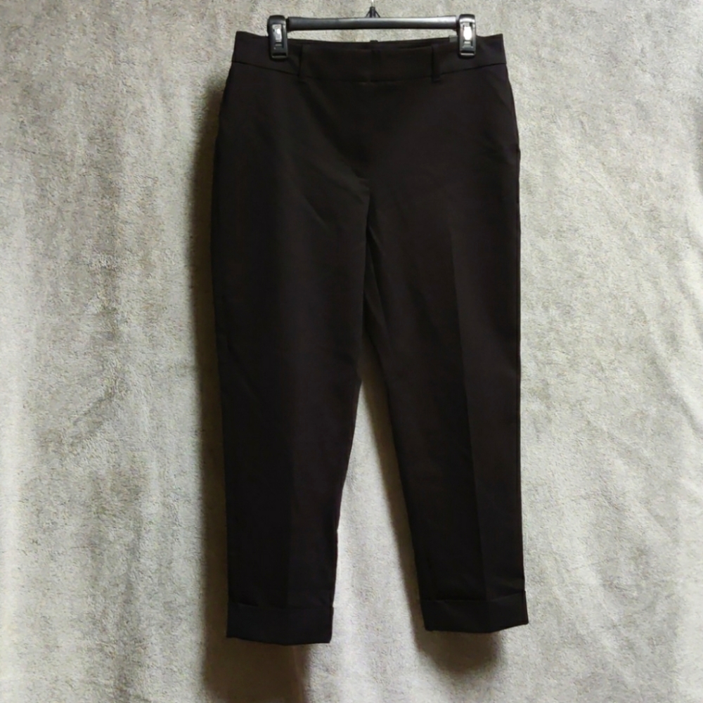 Women black crop pants, White House/Black Marke